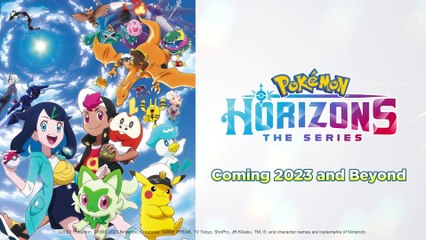 Pokémon Horizons: The Series Official Trailer 🌟 | New Adventures in the Paldea Region