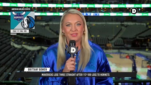 Luka Dončić Drops 34 as Mavericks Lose Three Straight After 117-109 Loss to Hornets