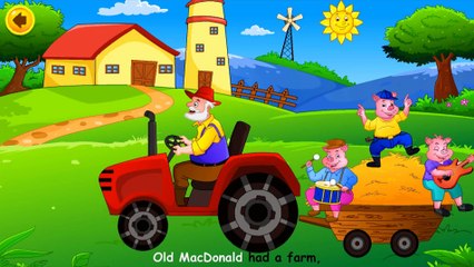 Lagu Old Mac Donal Had A Farm