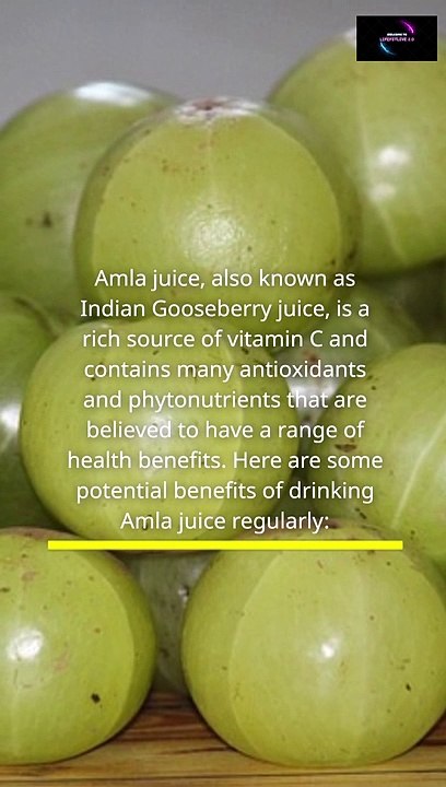 Health benefits of drinking Amla Juice everyday