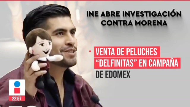 INE abre investigación contra Morena por venta de peluches de Delfina Gómez