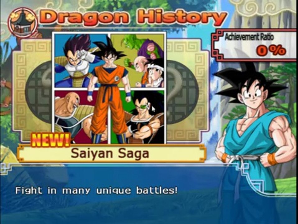 I PLAYED DRAGON BALL Z BUDOKAI TENKAICHI 4 _ FIRST BATTLE _ SAYAN SAGA _