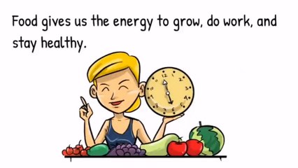 Why Do We Need Food? 🍎