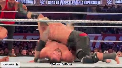 Solo Sikoa breaks character for kids during WWE Live Event!! 2/25/23