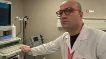 Kolonoskopi yöntemiyle tedavi olan hastalar 5 dakikada taburcu oluyor