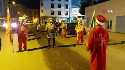 O ilde sahura mehter takımı kaldırıyor!