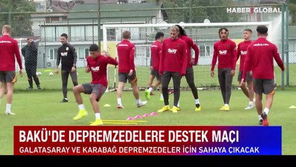 Gelirleri depremzedelere bağışlanacak Karabağ-Galatasaray kardeşlik maçı için 60 bin bilet satıldı