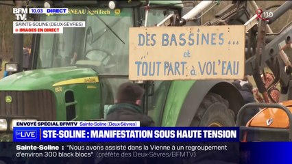 Sainte-Soline: plus de 10.000 manifestants attendus contre le projet de méga-bassines