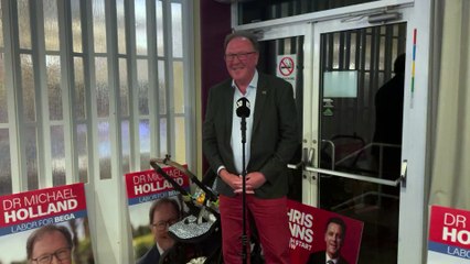 Labor's Michael Holland claims victory in seat of Bega, 25-3-23, Bega District News