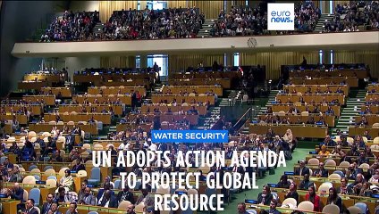 Humanity's survival depends on finding new ways to manage water, says UN chief