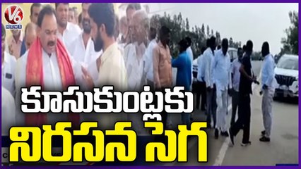 Public Fires On MLA Kusukuntla Prabhakar Reddy _ Yadadri _ Munugode _  V6 News