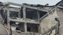 Bombardamenti a Kramatorsk, al lavoro per rimuovere le macerie