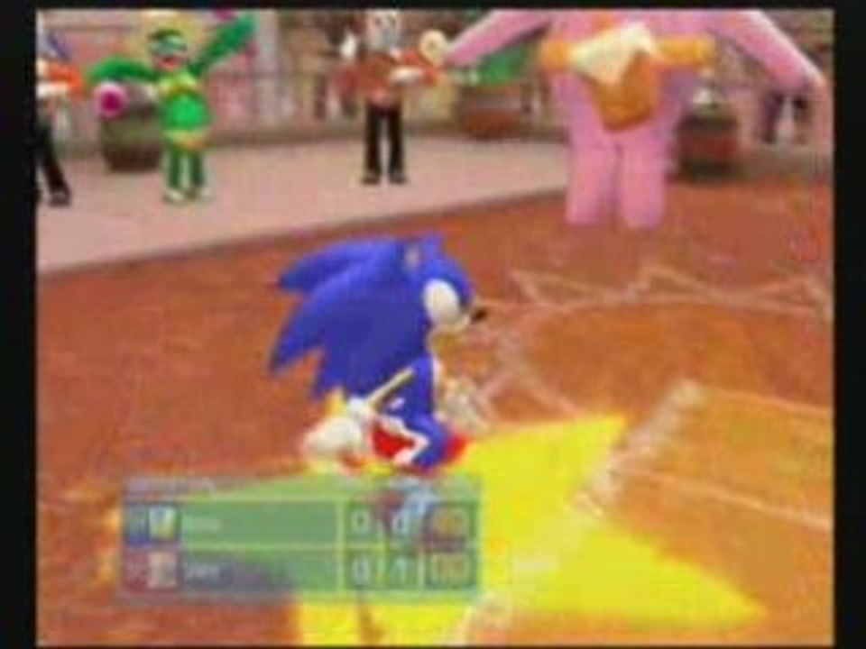 Gameplay Sega SuperStar Tennis