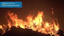 El incendio de Villanueva de Viver se encuentra en situación 