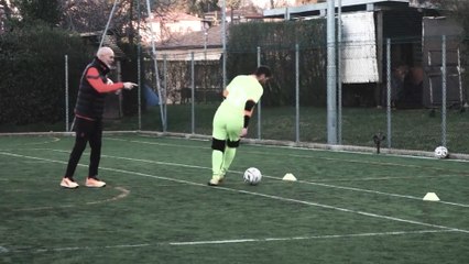 Stefano Pioli allena la squadra paralimpica del Vharese