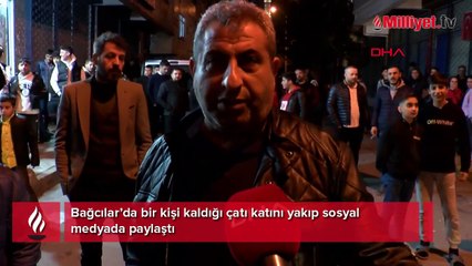 Yer: Bağcılar! Sosyal medyadan paylaşılan kundaklamanın sebebi ortaya çıktı
