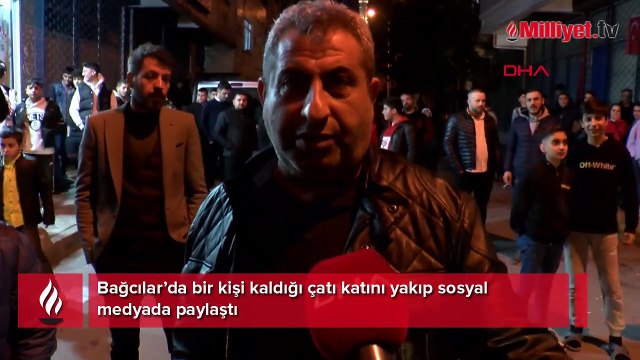 Yer: Bağcılar! Sosyal medyadan paylaşılan kundaklamanın sebebi ortaya çıktı
