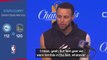 Warriors were 'terrible' before Championship title last season - Curry