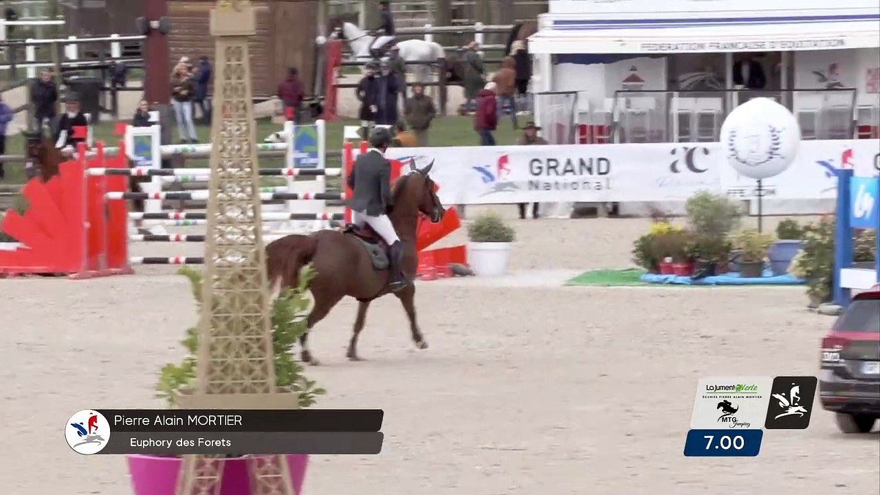 Grand National FFE - AC Print - CSO | Haras de Jardy (FRA) | Pierre Alain MORTIER | EUPHORY DES FORETS