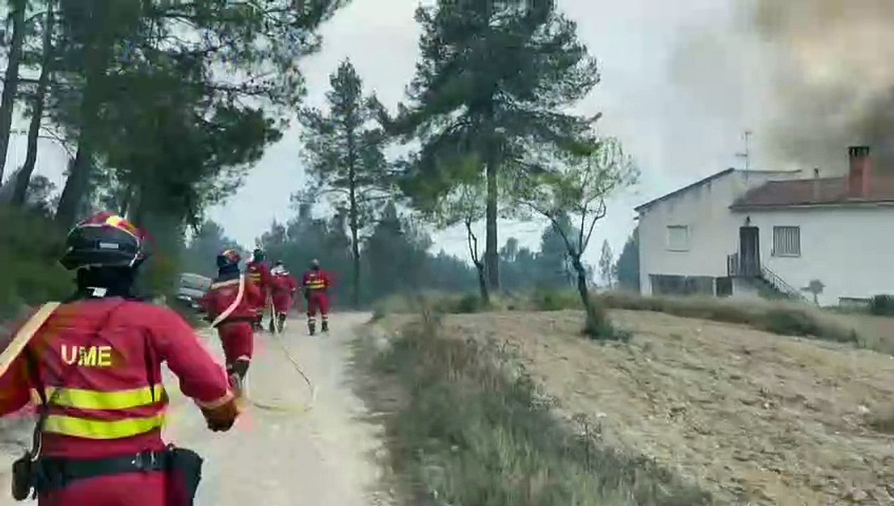 Spanien kämpft mit erstem großen Waldbrand des Jahres