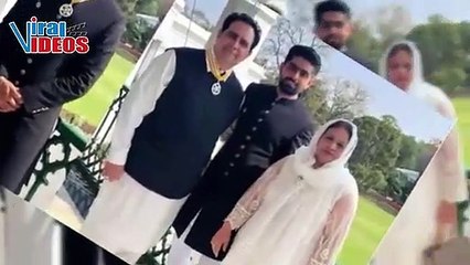 Babar Azam Gives His Award To His Father Azam Siddiqui
