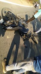 Accident! Pulser bike Vs Scorpio बाइक की हालत देखकर क्या बता सकेंगे आप क्या हुआ होगा राइडर का हाल?