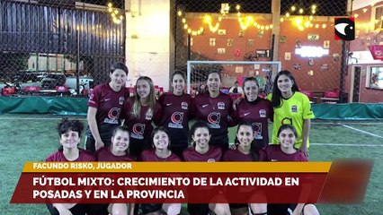 Fútbol mixto: crecimiento de la actividad en Posadas y en la provincia