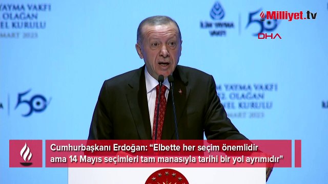Cumhurbaşkanı Erdoğan: 14 Mayıs seçimleri tam manasıyla tarihi bir yol ayrımıdır