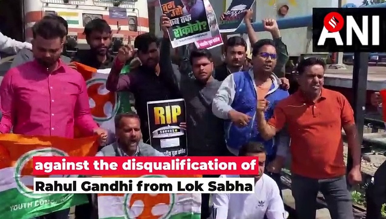 Disqualification Row_ Rahul Gandhi_s Security Tightened Amid Heavy Protest(720P_HD)