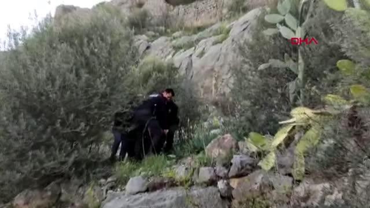 TARİHİ KOZAN KALESİ SURLARINDA ERKEK CESEDİ BULUNDU