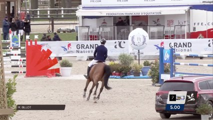 Grand National FFE - AC Print - CSO | Haras de Jardy (FRA) | Mathieu BILLOT | DARLING DE L'ANGEVINE