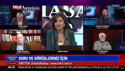 Sedef Kabaş TELE1 canlı yayınında açıkladı: CHP’den aday adayıyım