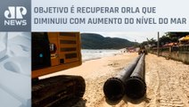 É finalizado o alargamento da praia dos Ingleses, em Florianópolis