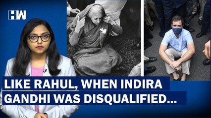 50 Years Apart: Indira Gandhi Then, Rahul Gandhi Now- The Disqualification Story |
