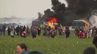 Tensions Boil Over: French Police Clash with Protesters Over Controversial Farm Reservoir
