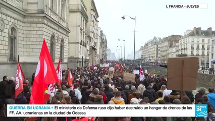 Consejo europeo denuncia "excesivo uso de la fuerza" de la Policía en manifestaciones en Francia