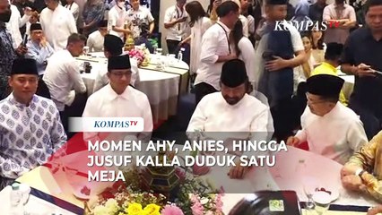 Momen Anies, AHY hingga JK Duduk Satu Meja di Acara Nasdem