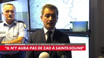 Gérald Darmanin : «Je veux solennellement appeler l'ensemble des responsables politiques, l'ensemble des élus de la nation, quelle que soit leur opinion politique [...] à condamner ces violences»