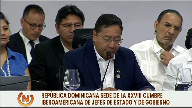 Pdte. de Bolivia, Luis Arce: Esta cumbre congrega el diálogo, la cooperación y la solidaridad