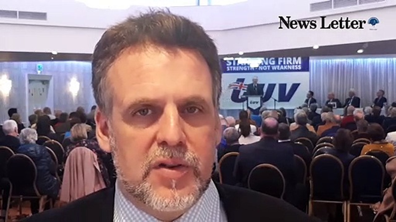 Ben Lowry at TUV conference - video Dailymotion