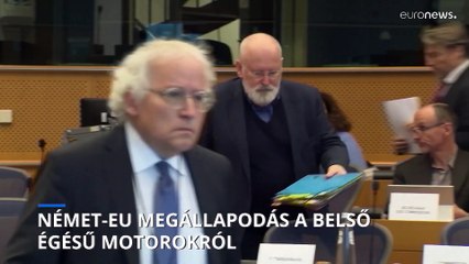 Német-EU megállapodás a belső égésű motorok használatáról