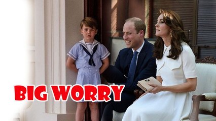 Kate Middleton and Prince William have a big worry for Louis