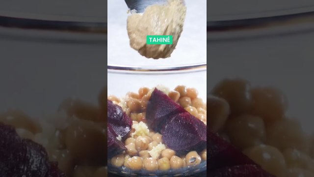 Houmous revisité à la betterave