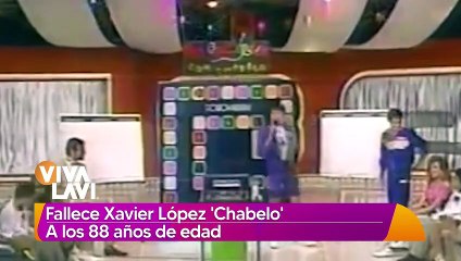 Fallece Xavier López 'Chabelo' a los 88 años de edad