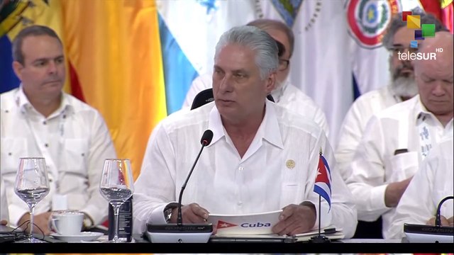 Pdte. de Cuba destaca que el Gobierno de EE.UU. se empeña en desestabilizar el país