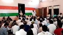 राहुल गांधी के समर्थन में कांग्रेसी,केंद्र सरकार और भाजपा को लिया आड़े हाथ, जताया आक्रोश