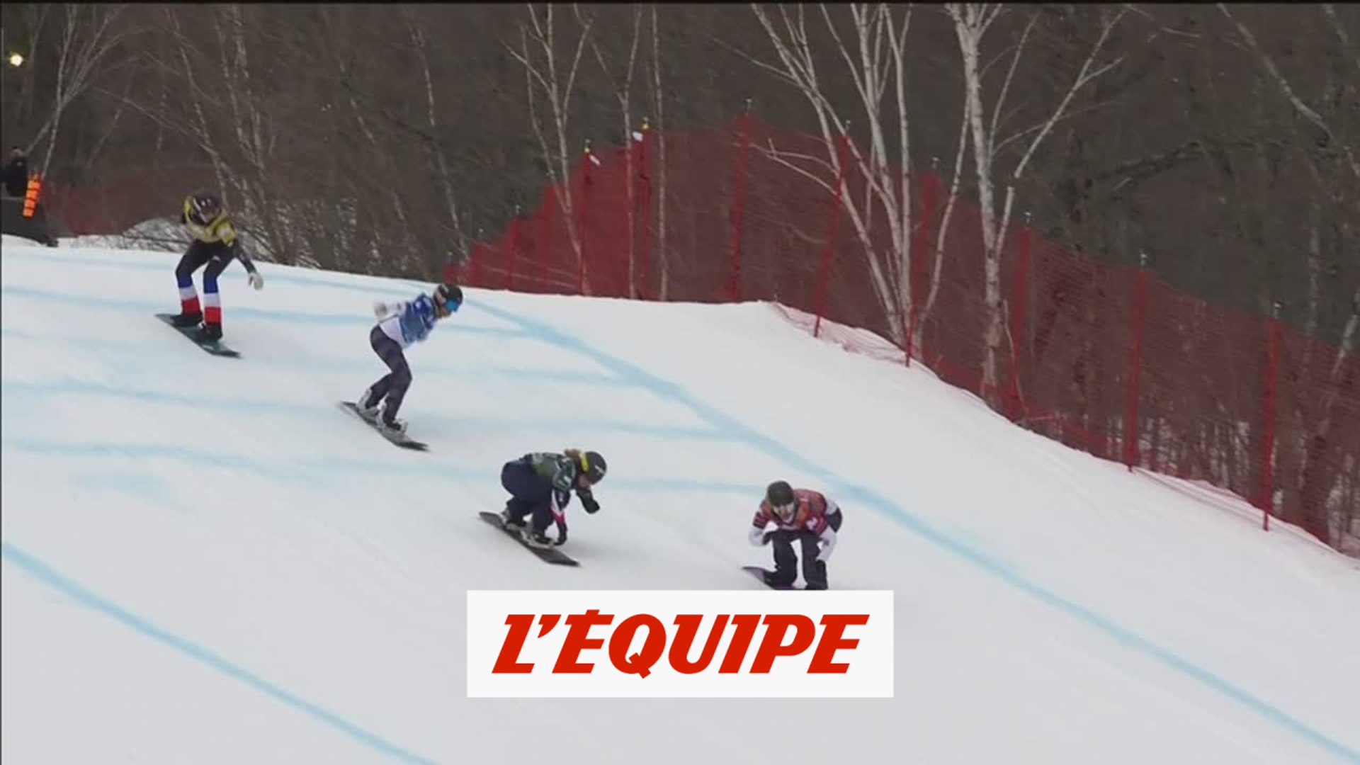 Trespeuch deuxième à Mont Saint-Anne derrière Bankes - Snowboard - CM (F) -  Vidéo Dailymotion