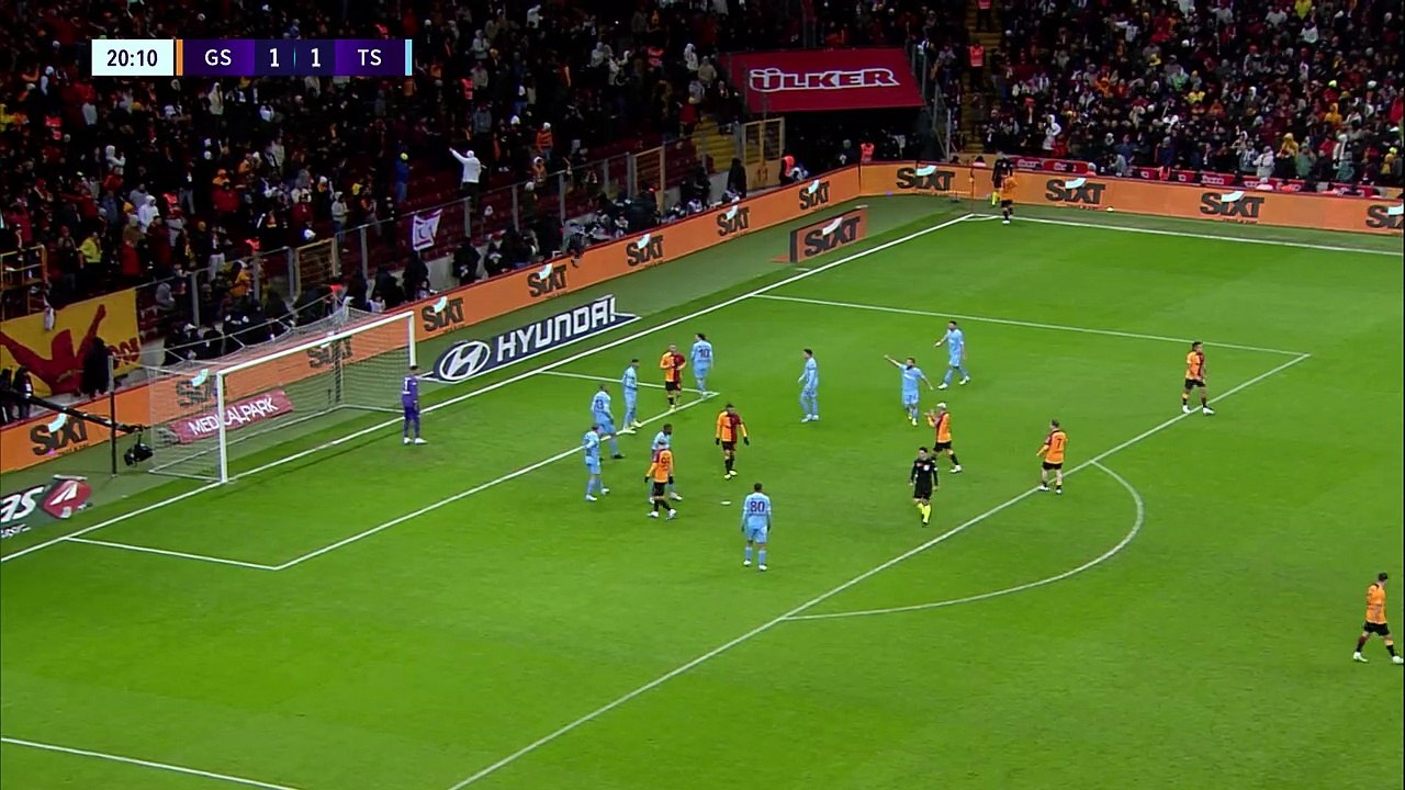 5 şubat 2023 Galatasaray Trabzonspor maçı  STSL 22-23 23. hafta