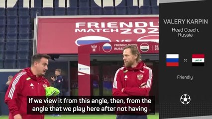 Russia get ready to return to home action against Iraq