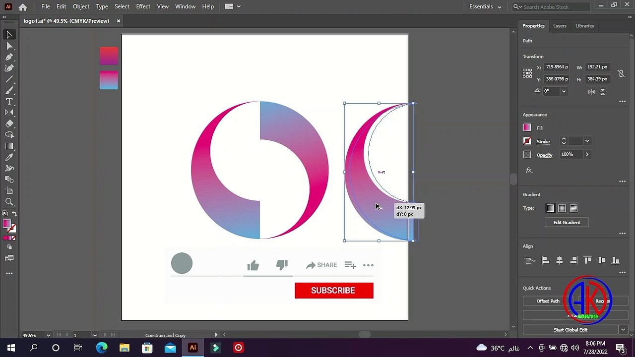 How to make a Unique logo design  Creative Logo Design